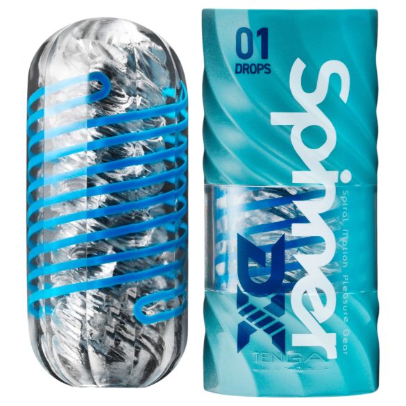 Tenga Spinner DX - onani leketøy (gjennomsiktig)