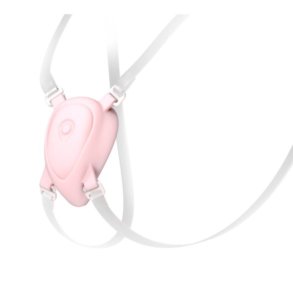 Luksus - justerbar sele for klitorisvibrator (hvit)