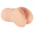 Realistixxx Real Stroker - realistisk vagina- og analmasturbator (hudfarget)