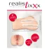 Realistixxx Real Stroker - realistisk vagina- og analmasturbator (hudfarget)