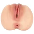 Realistixxx Real Stroker - realistisk vagina- og analmasturbator (hudfarget)