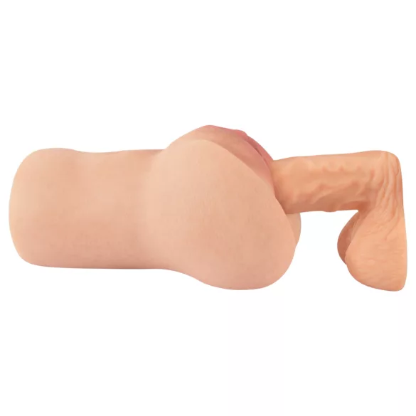 Realistixxx Real Stroker - realistisk vagina- og analmasturbator (hudfarget)