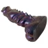 Beasty Cocks Tech-Zilla Bang - monsterdildo med sugekopp (lilla)