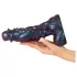 Beasty Cocks Tech-Zilla Bang - monsterdildo med sugekopp (lilla)