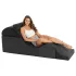 Liberator Aria Flip Chaise - variabel tantrisk sofa/møbel - 3-delt (svart)