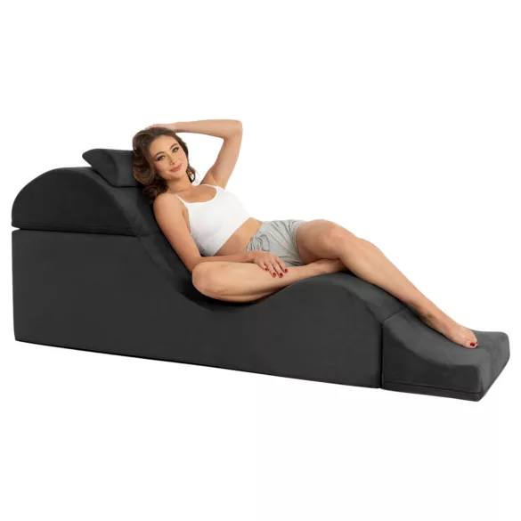 Liberator Aria Flip Chaise - variabel tantrisk sofa/møbel - 3-delt (svart)