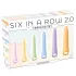 You2Toys Six in a Row 2.0 - 6‑delt silikon dildo- og dilatorsett (farget)