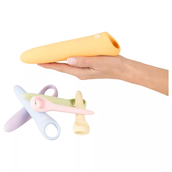 You2Toys Six in a Row 2.0 - 6‑delt silikon dildo- og dilatorsett (farget)
