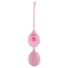 Cuties - dobbeltkule g-punktsball i silikon (rosa)