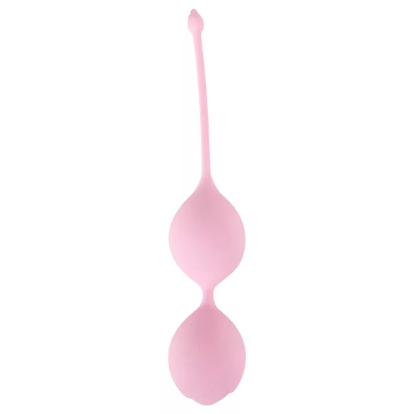 Cuties - dobbeltkule g-punktsball i silikon (rosa)