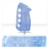 Fleshlight Fleshskins Grip Blue Ice - åpen masturbator med åpning i begge ender (blå)