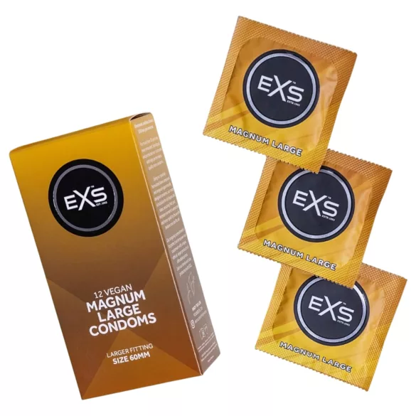 EXS Magnum - kondom 60 mm (12 stk)