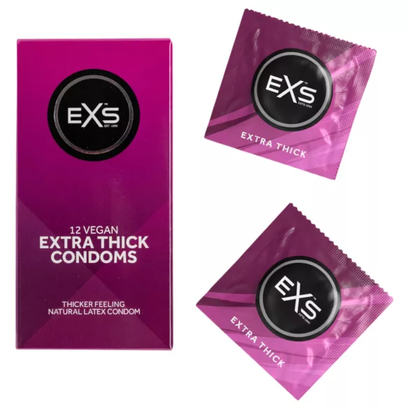 EXS Extra Thick - ekstra tykk kondom (12 stk)