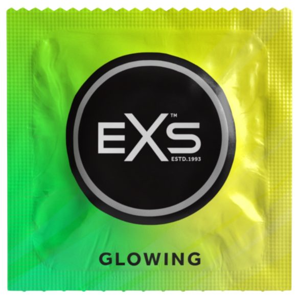 EXS Glow - selvlysende kondomer (3 stk)