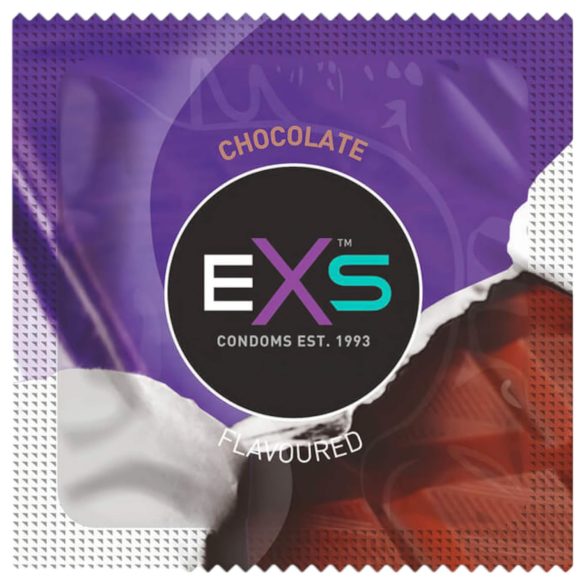 EXS Varm Sjokolade - Kondomer med Sjokolade - Sort (100 stk)