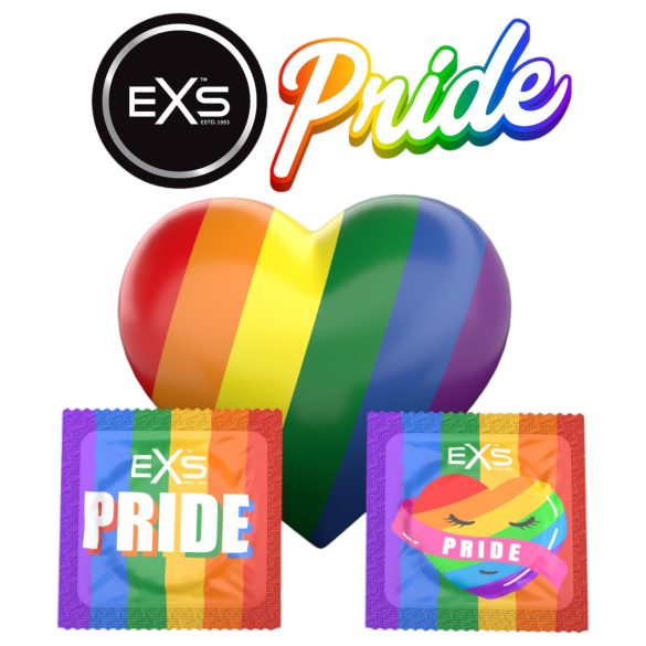 EXS Pride - latexkondomer (144 stk)