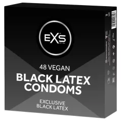 EXS Black - svarte kondomer (48 stk)