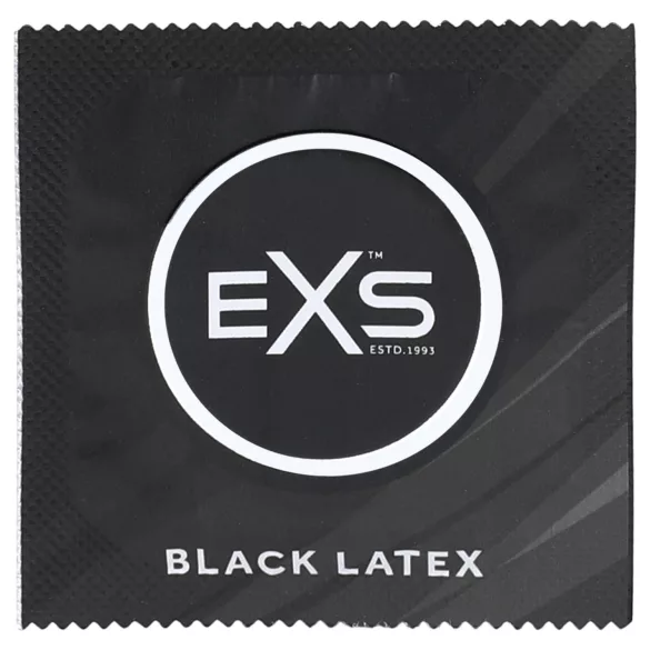 EXS Black - svarte kondomer (48 stk)