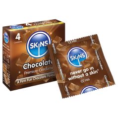 Skins - sjokolade kondomer (4 stk)