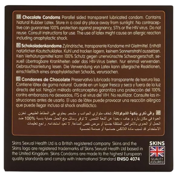 Skins - sjokolade kondomer (4 stk)
