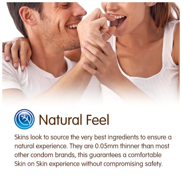 Skins - sjokolade kondomer (4 stk)