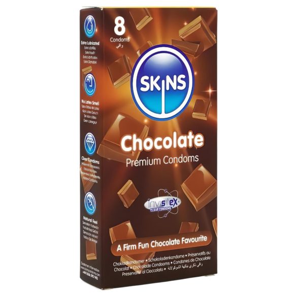 Skins - sjokolade kondomer (8 stk)
