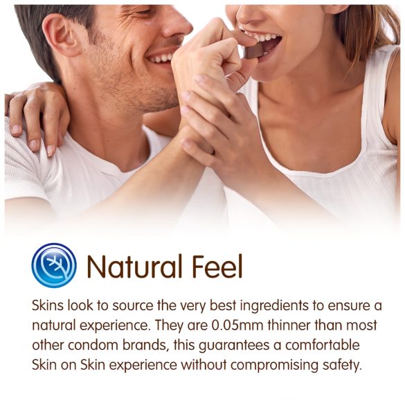 Skins - sjokolade kondomer (8 stk)