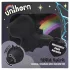 Unihorn Wild Spirit - oppladbar klitorisvibrator, enhjørning (svart)