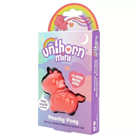 Unihorn - Mini klitorisvibrator (fersken)