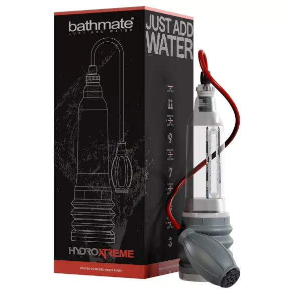 Bathmate HydroXtreme 7 - hydropumpe, uten tilbehør (gjennomsiktig)