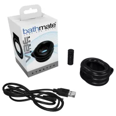   Bathmate Vibe Ring Stretch - oppladbar vibrerende penisring (svart)