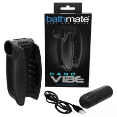 Bathmate Hand Vibe - oppladbar håndholdt vibrator (svart)