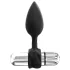 Bathmate Anal Training Plugs Vibe - vibrerende analpluggssett (svart)