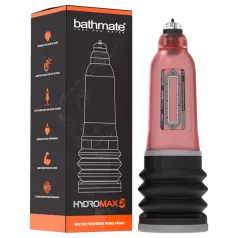 Bathmate Hydromax5 - hydropumpe (rød)
