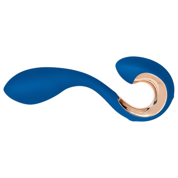 G-Vibe G-Pop 2 - oppladbar, vanntett G/P-punkt vibrator (blå)