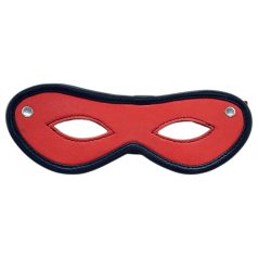 Rouge - ekte skinn åpen sovemaske (rød) Rouge - ekte skinn åpen sovemaske (rød)