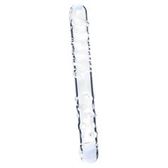 Clarity - tosidig glassdildo (gjennomsiktig) Clarity - tosidig glassdildo (gjennomsiktig)