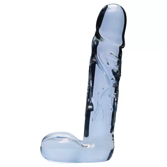 Clarity Seraphic Opus - glass G-punkt‑dildo (gjennomsiktig)