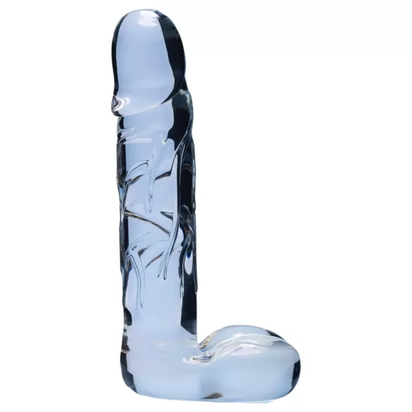 Clarity Seraphic Opus - glass G-punkt‑dildo (gjennomsiktig)