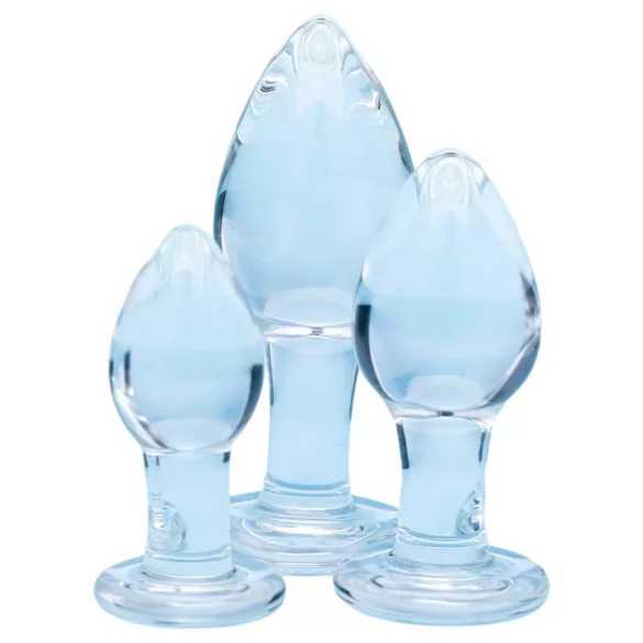 Clarity Utopian Trinity - glass analkule-sett (gjennomsiktig)