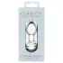 Clarity Utopian Bloom - glass-analplugg (gjennomsiktig)