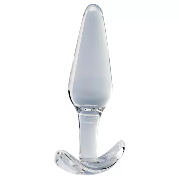 Clarity Utopian Floret - glass analplugg (gjennomsiktig)