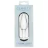 Clarity Utopian Floret - glass analplugg (gjennomsiktig)
