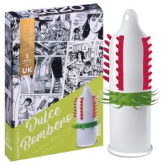   Egzo Dulche Bombero - tornete stimulatoriske kondomer (1 stk)