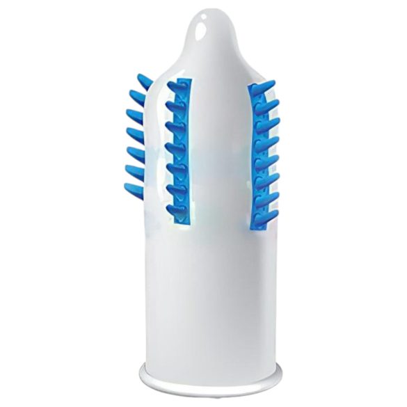 Egzo Tough Cat – kondom med riller og utstående knopper (1 stk)