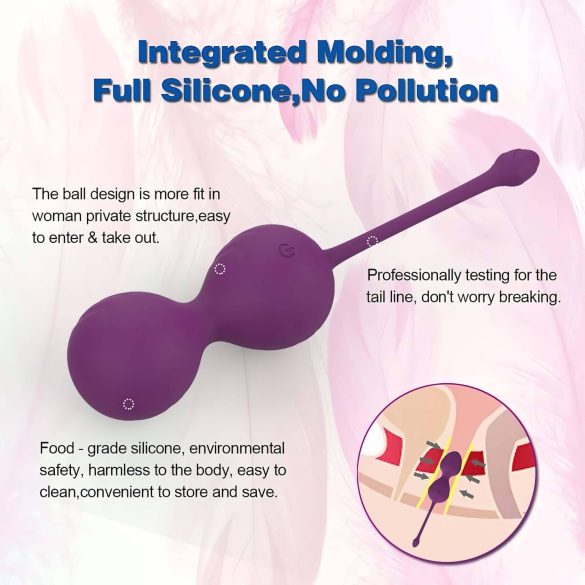 Ensomme Winni - smart vibrasjonsegg (rosa)