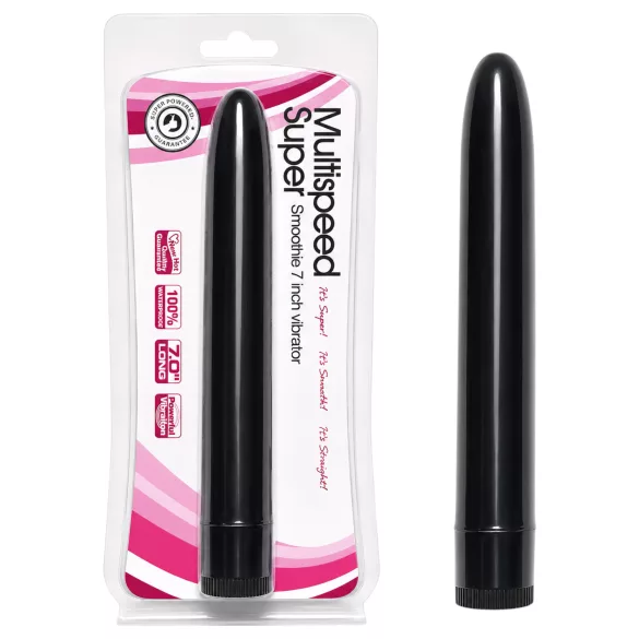 Lonely Multispeed - stavvibrator (svart)
