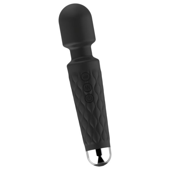 Lonely 20-funksjons oppladbar massasjevibrator (svart)