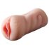 Lonely 2in1 - kunstpussy og kunstmunn masturbator (naturell)