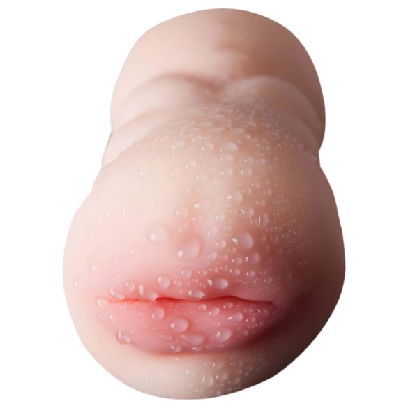 Lonely 2in1 - kunstpussy og kunstmunn masturbator (naturell)